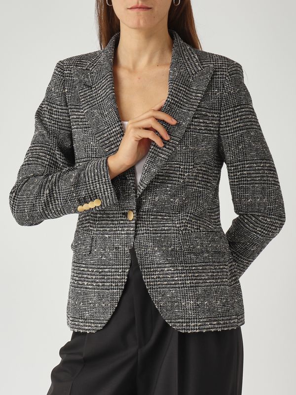 5. Giacca donna in misto lana Nero Tagliatore jfdm15b160070