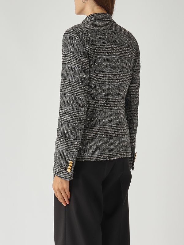 4. Giacca donna in misto lana Nero Tagliatore jfdm15b160070