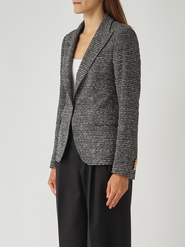3. Giacca donna in misto lana Nero Tagliatore jfdm15b160070
