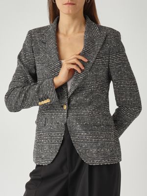 5. Giacca donna in misto lana Nero