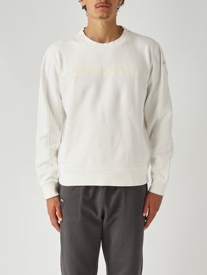 Sweat homme Crosby en coton Blanc Blauer