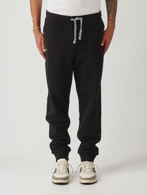 Herren Walkhose aus Baumwolle Schwarz Blauer