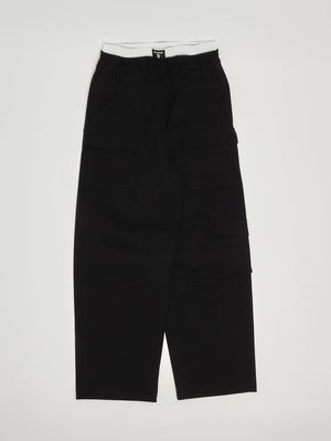 Pantalone bambina in cotone Nero Patrizia Pepe