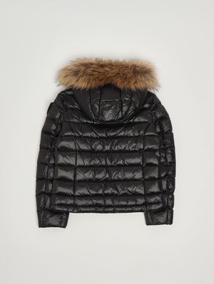 2. Plumífero Arcadia para niña de nailon brillante Negro