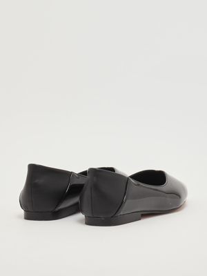 3. Ballerine femme Naos en simili cuir Noir
