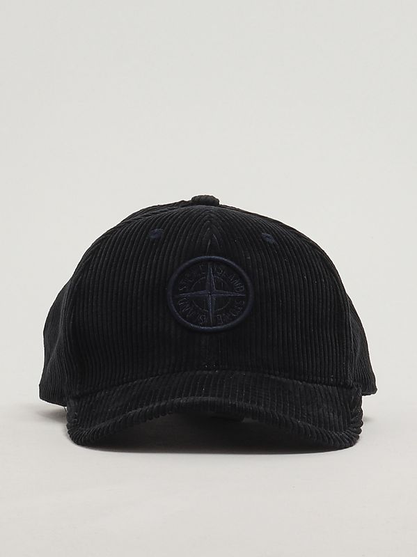 1. Cappello bambino in cotone Blu Stone Island Junior k2s169100003s0230