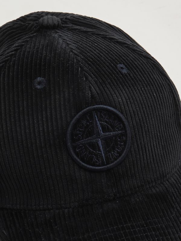 3. Cappello bambino in cotone Blu Stone Island Junior k2s169100003s0230