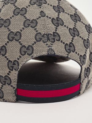 3. Gorra de béisbol infantil de mezcla de algodón Beige-Azul