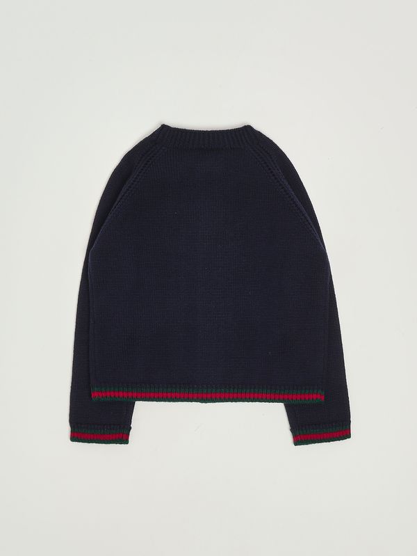 Cardigan Bébé Bleu Bébé – Créateur Enfant – Hiver – Neuf Avec étiquettes – Taille à Préciser