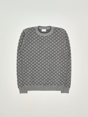 Pull en laine pour fille Gris Gucci