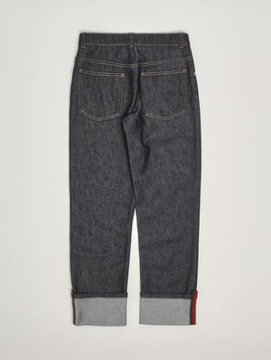 2. Jungen-Jeans aus Baumwollmischung Dunkles Denim
