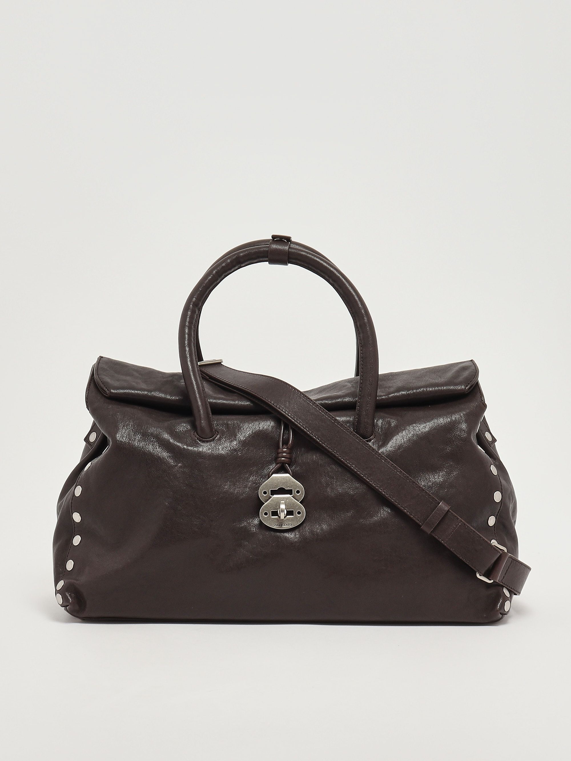 Dotta XL women's leather bag 0687552100000 xl Dark Brown