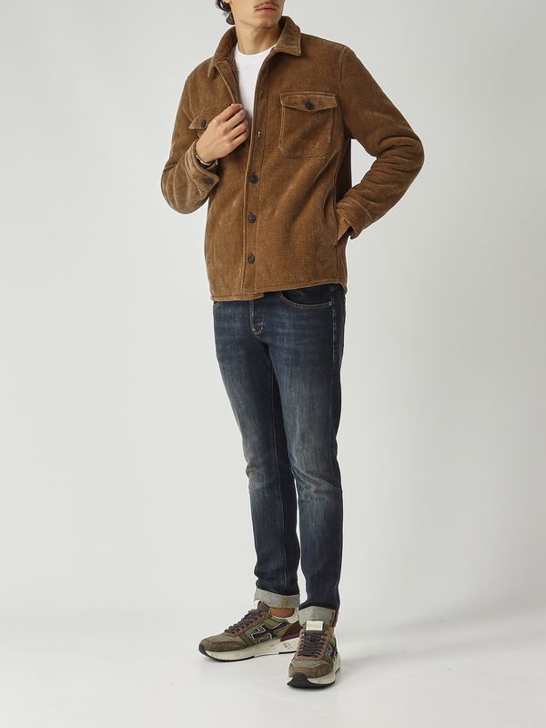 2. Giacca uomo Landeck in velluto a coste 19 Camel MC2 Saint Barth land006