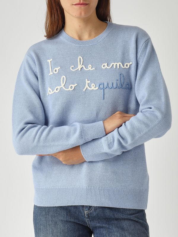 5. Pull femme en mélange de laine et de cachemire Céleste MC2 Saint Barth que0010