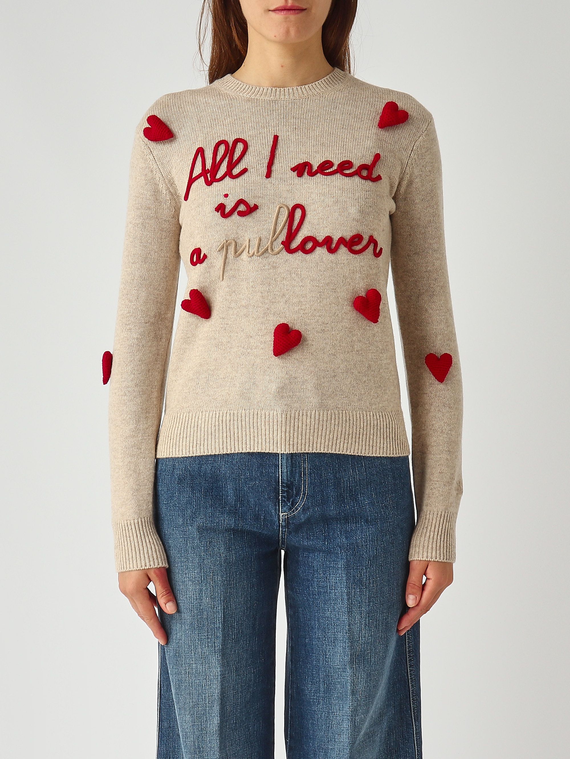 Maglia Girocollo In Merino Soft - Lilas - Foto 3