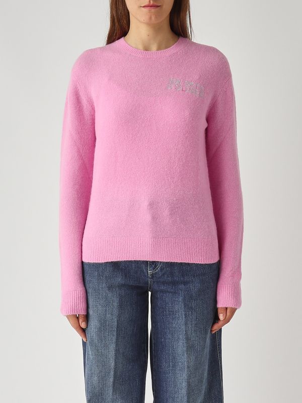 1. Maglia donna in misto lana e alpaca Rosa MC2 Saint Barth que0033