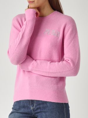 5. Maglia donna in misto lana e alpaca Rosa