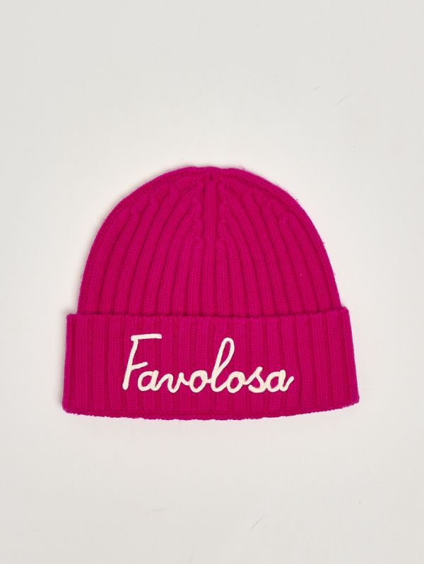 1. Cappello donna in misto lana e cashmere Fucsia MC2 Saint Barth weng005