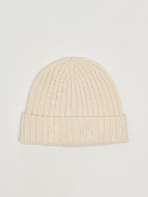2. Cappello donna in misto lana e cashmere Bianco
