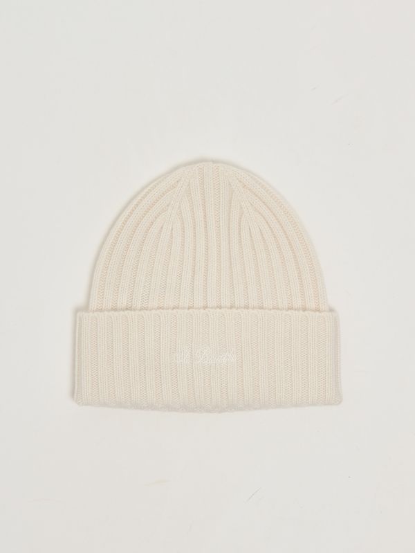 1. Cappello uomo in cashmere Bianco MC2 Saint Barth weng025