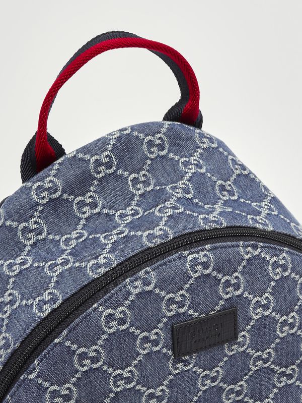 Gucci Children's denim backpack - Denim | Caposerio.com