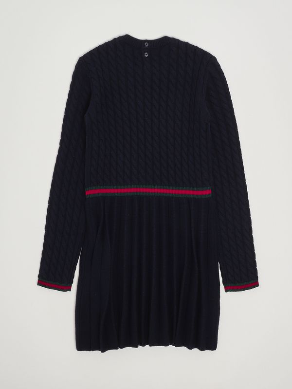 2. Vestido de lana para niña Azul Gucci 828450xkez4