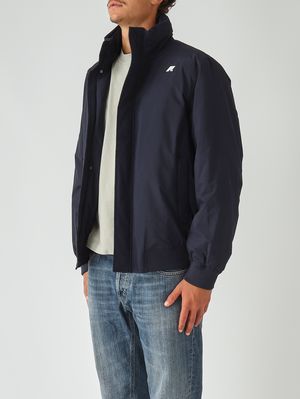 3. Men's Arsene Warm Ottoman jacket in waterproof fabric Navy