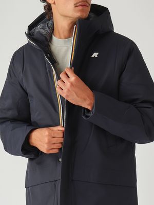 5. Veste homme Jarno Twill Marmotte en tissu imperméable Marine