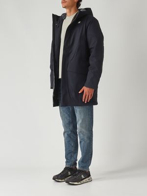 3. Veste homme Jarno Twill Marmotte en tissu imperméable Marine