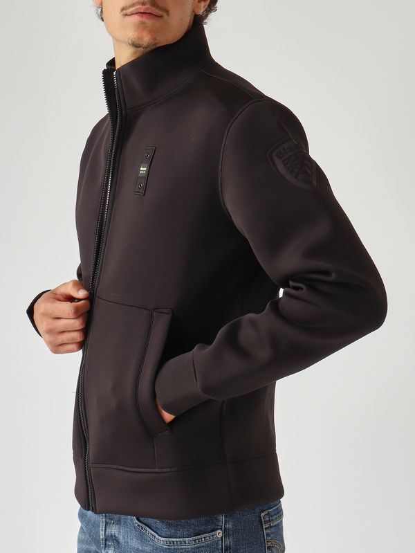 5. Felpa uomo Halborn in neoprene Nero Blauer 25wbluf01094004745