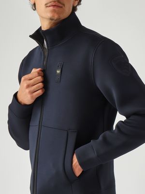 5. Felpa uomo Halborn in neoprene Navy