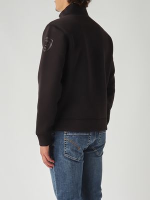 4. Felpa uomo Halborn in neoprene Nero