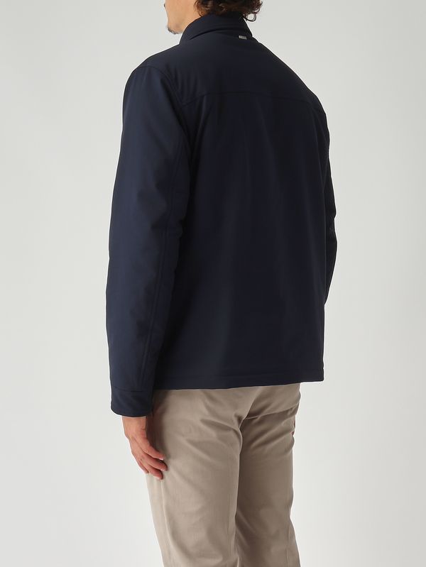 4. Chaqueta de hombre en tejido técnico Azul marino Herno gi000562u12342z