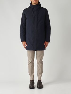 Giacca uomo in tessuto impermeabile Navy Herno