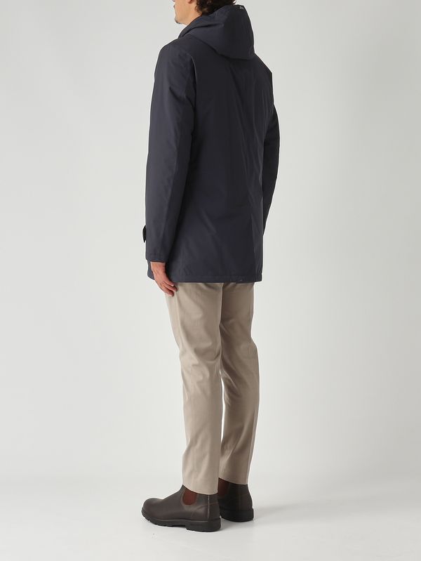4. Doudoune homme en tissu imperméable Bleu marine Herno pi001242u12840
