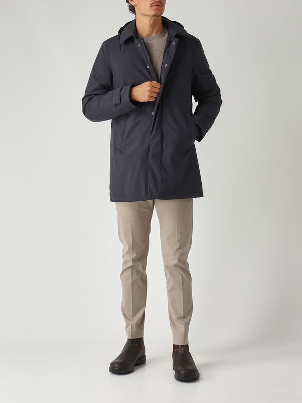 2. Doudoune homme en tissu imperméable Bleu marine Herno pi001242u12840