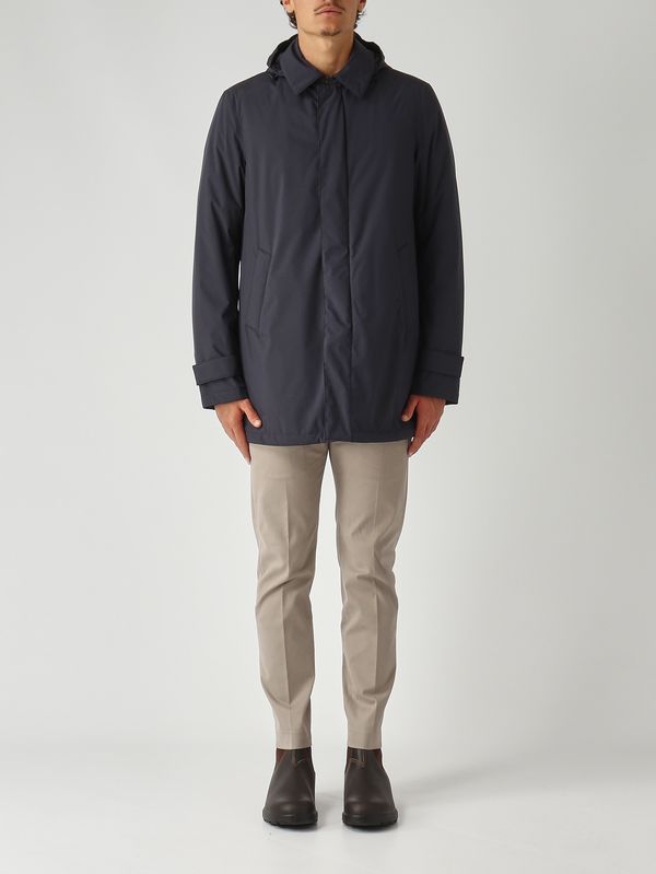 1. Doudoune homme en tissu imperméable Bleu marine Herno pi001242u12840