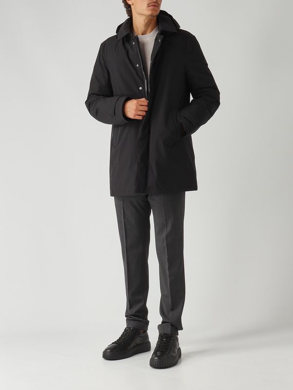2. Doudoune homme en tissu imperméable Noir Herno pi001242u12840