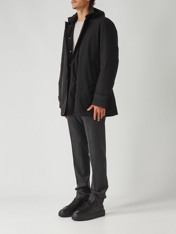 3. Doudoune homme en tissu imperméable Noir Herno pi001242u12840