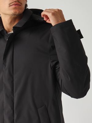 5. Doudoune homme en tissu imperméable Noir