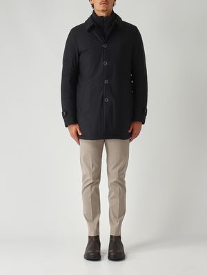 Giacca uomo Washington in nylon stretch Navy Herno