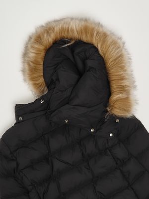 4. Piumino bambina Abelle in nylon Nero