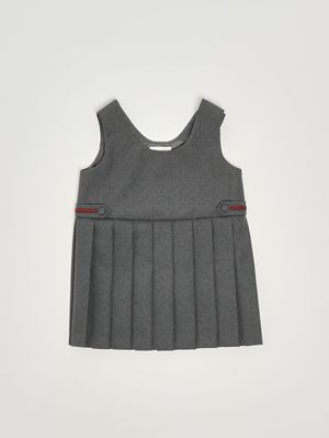 Abito neonato in lana Grigio Gucci