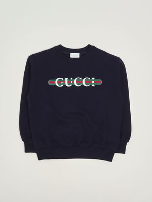 1. Sudadera de niño de algodón Azul