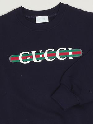 3. Sudadera de niño de algodón Azul