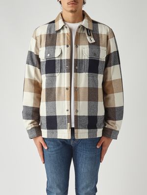 Herren-Overshirt Alaskan aus Wollmischung Creme Woolrich