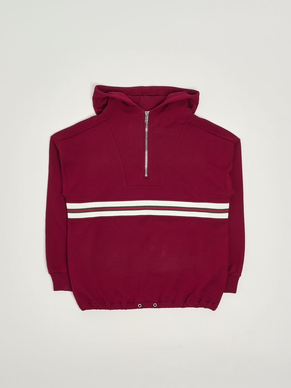 1. Boys' cotton sweatshirt Bordeaux Gucci 825176xjhaq