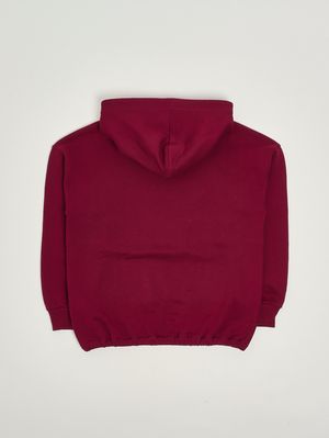 2. Boys' cotton sweatshirt Bordeaux