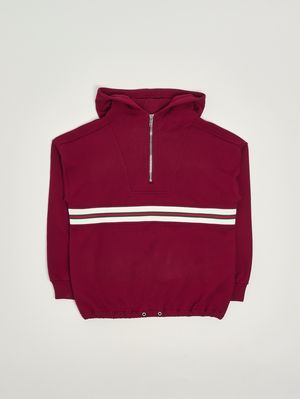 1. Boys' cotton sweatshirt Bordeaux