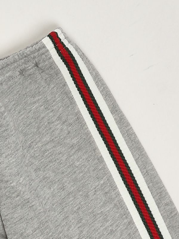 3. Babyhose aus Baumwolle Grau Gucci 825186xjhaq